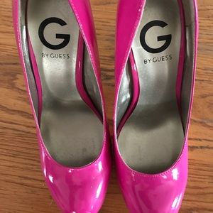 Hot Pink New Guess Pumps.